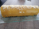 Bûche coco citron