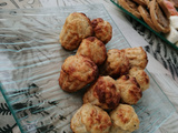 Cannelés salé au ton et fromage ail et fine sherbes