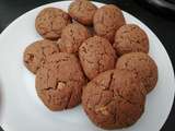 Cookies au chocolat et pépites de chocolat au lait