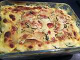 Gratin courgette pommes de terre