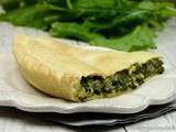 Tourte aux herbes, pâte fine à l'huile d'olive