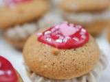 Whoopies  cranberries framboises  pour Octobre Rose