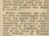 Frances Taylor, première danseuse noire en représentation avec le Ballet de l’Opéra de Paris