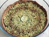 Tarte au pesto de courgettes