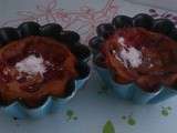 Mini clafoutis aux fraises