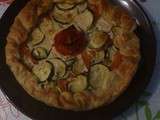 Quiche cougette et tomate