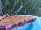 Tarte amandine aux cerises