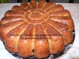 Brioche au yaourt et aux pépites de chocolat