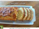 Cake coco _ citron