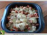 Cocotte de courgettes, tomates en gratin