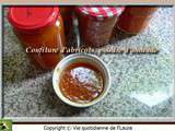 Confiture d'abricots, poudre d'amande