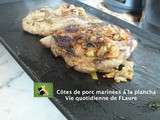 Côtes De Porc Marinées a La Plancha