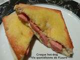 Croque hot-dog