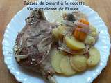 Cuisses de canard en cocotte