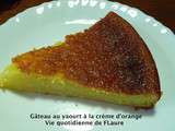 Gâteau au yaourt à la crème d'orange