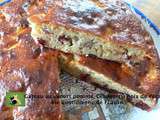 Gâteau au yaourt pomme, Cranberry et noix de Pécan