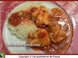 Lotte sauce basquaise