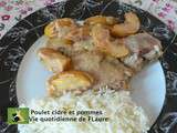 Poulet cidre et pommes