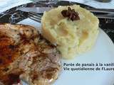 Purée de panais à la vanille