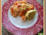 Quenelles de brochet au curry sur un lit de carottes