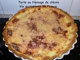 Tarte au fromage de chèvre (cuisine à thème Ô délices: le chèvre)