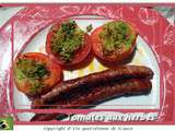 Tomates aux herbes