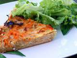 Dans La Série : Plats Facile a Déguster Dehors : Tarte au Chou Pointu Et Carottes