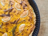 Tarte salée à la courge butternut