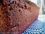 Cake au chocolat et vin rouge