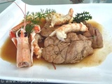 Ris de veau aux langoustines