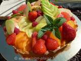 Tarte aux fruits frais