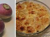 Gratin de petits navets