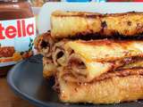 Nos roulés au Nutella façon pain perdu