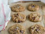 Cookies au beurre de cacahuètes et chocolat noir (vegan)