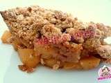 Crumble de pomme, sans beurre