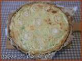 Quiche au chou chinois et chèvre