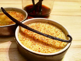 Crème brûlée à la vanille