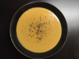 Soupe de courge butternut et oignon