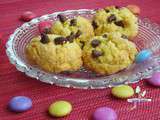 Biscuits aux jaunes d’œufs et pépites de chocolat