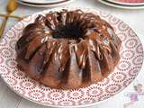 Bundt cake au chocolat et noisettes