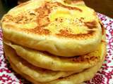 Cheese naan, pain au fromage à la poêle