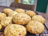 Cookies lardons cheddar