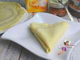 Crêpes au lait de soja et farine de sarrasin