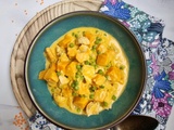 Curry de poulet à la patate douce