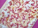 Flammekueche ou tarte flambée alsacienne