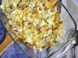 Fondue d'endives à la pomme et cantal