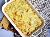 Gratin de crozets au chorizo