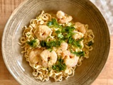 Laska aux crevettes et coco