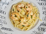 Linguine aux gambas