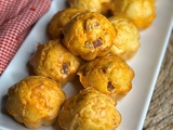 Muffins au chorizo et comté